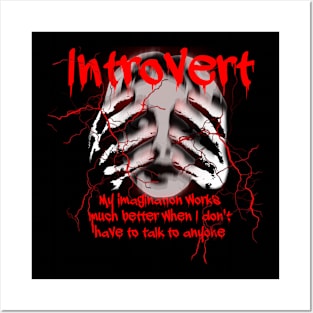 Introvert Posters and Art